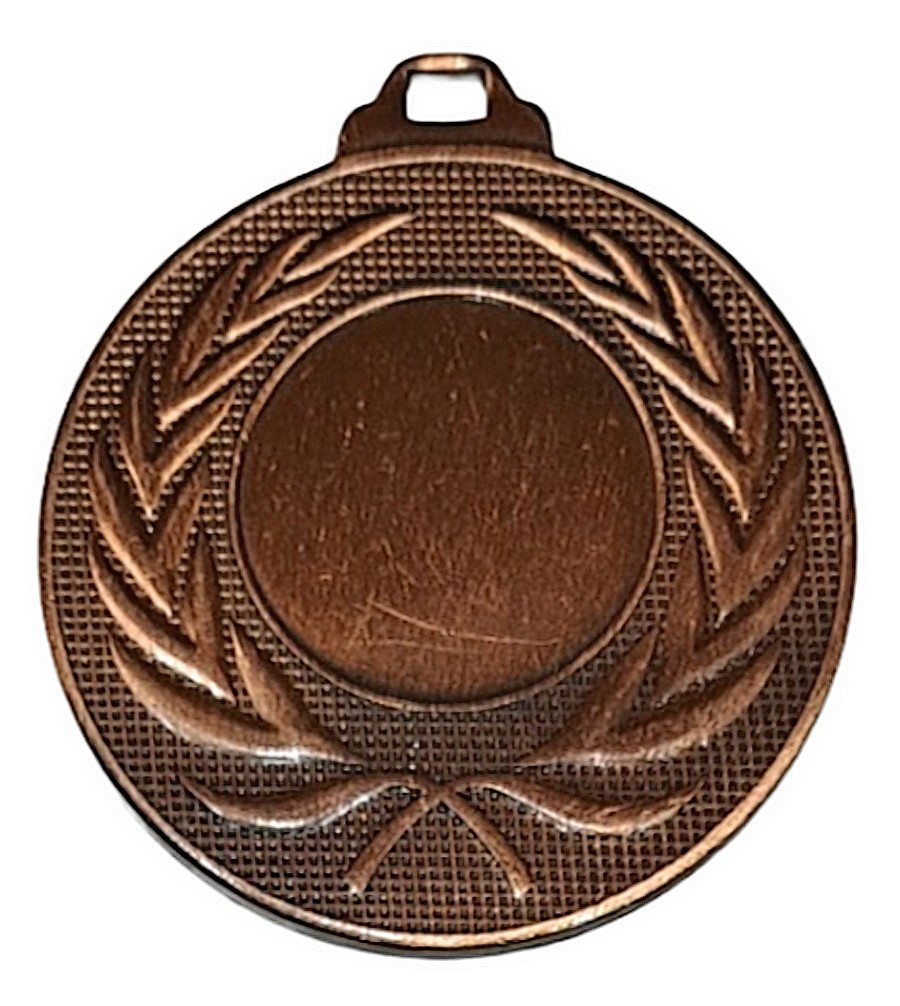 Assorti medaille Brons vijf stuks compleet LAATSTE OP=OP!!